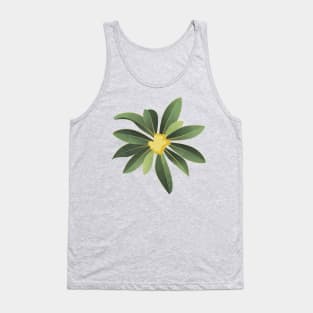 Loquat medlar flower in Autumn Tank Top